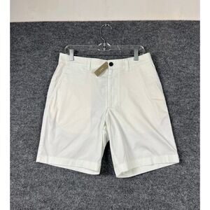 J.‎ Crew Shorts Mens Portsider White Cotton Chino Shorts Size 31/9 NWT